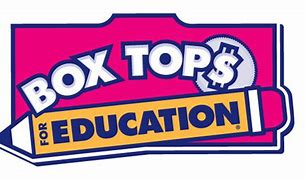 A pink box top education logo with money.